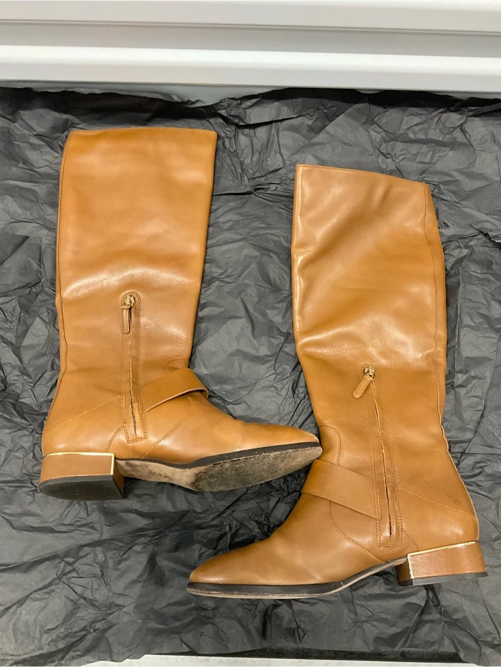 Tory Burch size leather